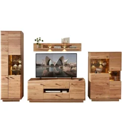 Best Wohnzimmerschränke und Regal Set - Cassna (vierteilig) Wohnwände