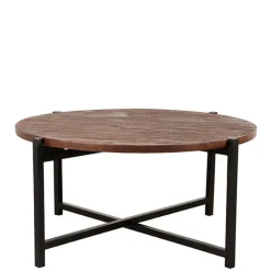 Online Wohnzimmertisch aus Mangoholz in Dunkelbraun - Valuta Tische