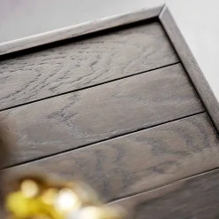 Wohnzimmertisch in Eiche Dunkel & Schwarz - Stamforts Tische