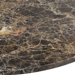 New Wohnzimmertisch mit Marmorplatte in Braun - Farizio Tische