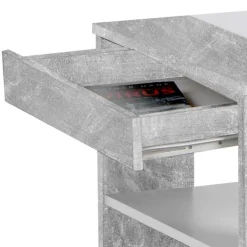 Best Wohnzimmertisch mit Schublade & Ablage in Beton NB - Cadylica Tische