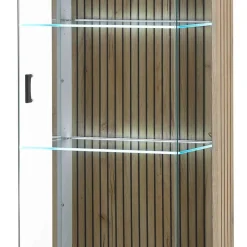 Hot Wohnzimmervitrinen & TV Board & Regal Set - Nenaloro (vierteilig) Wohnwände