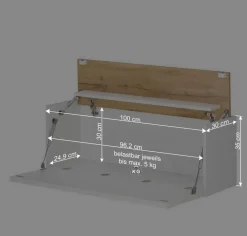 Online Wohnzimmeschränke & Regal Set - Nonessia (fünfteilig) Wohnwände