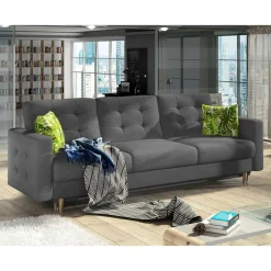 Wohzimmer Dreisitzer mit Bettfunktion - Chilene Sofas