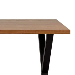 Online 200x90 cm Esszimmertisch in Walnuss Furnier - Athias Tische