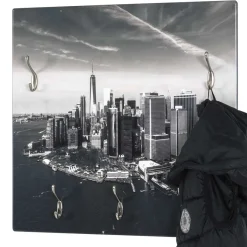 60x60 cm Wandgarderobe mit Fotodruck - Bahma Garderoben