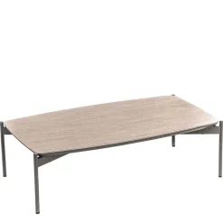 Online 85x50 Couchtisch mit Glas Beschichtung Taupe - Basel Tische