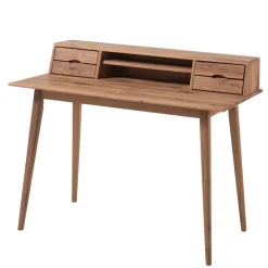 Clearance 110x58 Schreibtisch Sekretär aus Holz - Eyes Tische