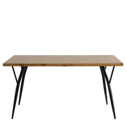 Online 150x90 Skandi Designtisch in Eiche Dekor - Euskal Tische