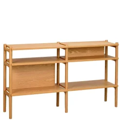 Best 140x81x36 4 Fächer Regal in modernem Design - Ulapos Regale