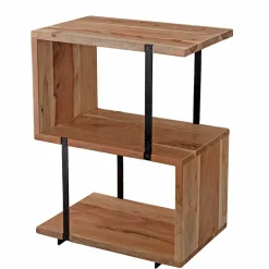 Sale 45x60x30 Beistelltisch Regal in Akazie - Matic Tische