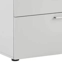 Best 80x84x41 Büro Kommode in Lichtgrau - Bowsla Kommoden