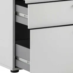 Best 80x84x41 Büro Kommode in Lichtgrau - Bowsla Kommoden