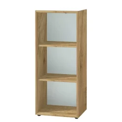 50x120x37 Büroregal in Weiß & Wildeiche - Laszlo Regale