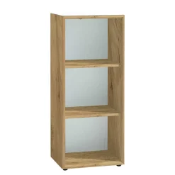 50x120x37 Büroregal in Weiß & Wildeiche - Laszlo Regale