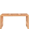 Best 90x49x30 cm Design Sitzbank aus Teak Massivholz - Lakosion Sitzbank