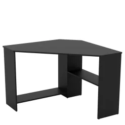 Sale 80x73x80 cm Eckschreibtisch in Schwarzgrau - Gionna Tische