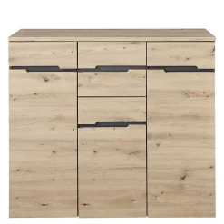 Best 120x107x38 cm Hochkommode in Wildeiche - Kuetra Sideboards