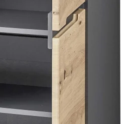 Best 120x107x38 cm Hochkommode in Wildeiche - Kuetra Sideboards