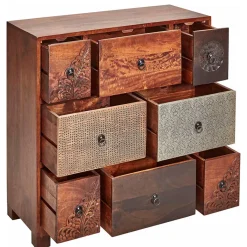 85x85x35 cm Kommode mit acht Schubladen - Welina Kommoden