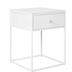 Sale 40x55x40 cm Nachttisch in Weiß - Vignola Kommoden