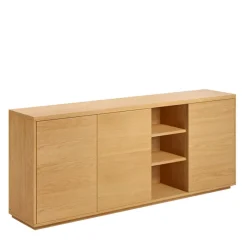 Sale 180x75x36 cm Sideboard mit drei Türen & Fächern - Elastian Sideboards
