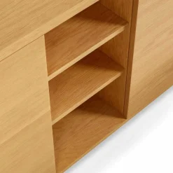 Sale 180x75x36 cm Sideboard mit drei Türen & Fächern - Elastian Sideboards