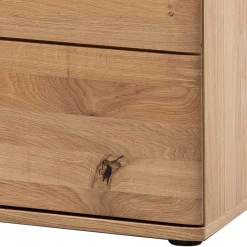 150x121x37 cm Wohnzimmer Schrank in Eiche Bianco - Crupean Highboards|Kommoden