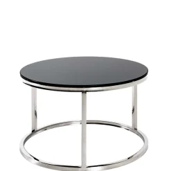 Outlet 60x36x60 Couchtisch aus Schwarzglas - Zyaman Tische