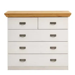 Outlet 106x91x50 Country Style Kommode zweifarbig - Sibiuta Kommoden
