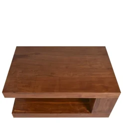 New 90x40x60 Design Couchtisch aus massivem Holz - Macherie Tische