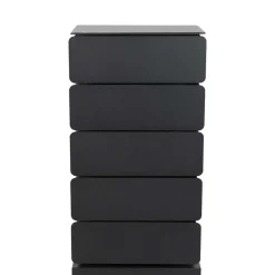 Outlet 37x73x26 Design Kommode mit fünf Schubladen - Locoro Kommoden