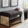 105x40x40 Design Polsterbank mit einem Sitzplatz - Rulette Sitzbank