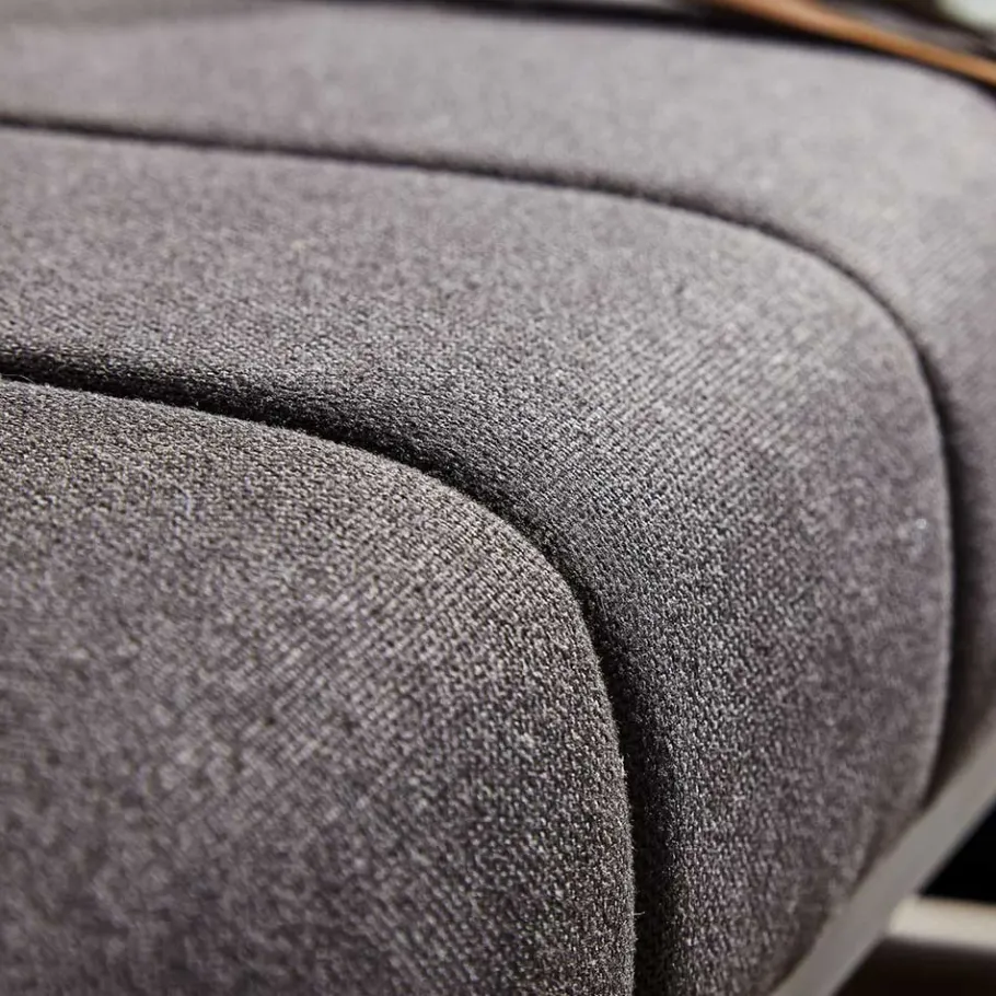 105x40x40 Design Polsterbank mit einem Sitzplatz - Rulette Sitzbank