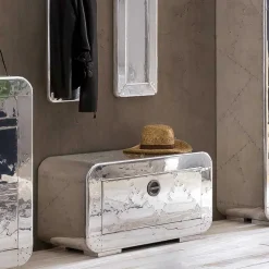 Best 85x45x40 Design Schuhschrank mit Klappe - Pilot Tv & Hifi-Möbel|Lowboards