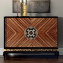 Best 128x100x52 Designkommode mit Türen - Strada Sideboards