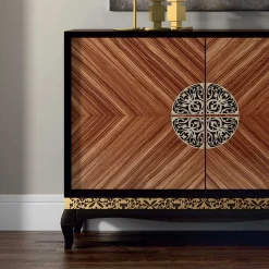 Best 128x100x52 Designkommode mit Türen - Strada Sideboards