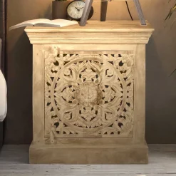 Best 60x65x40 Etho Style Schrank Sandfarben - Runiasa Kommoden