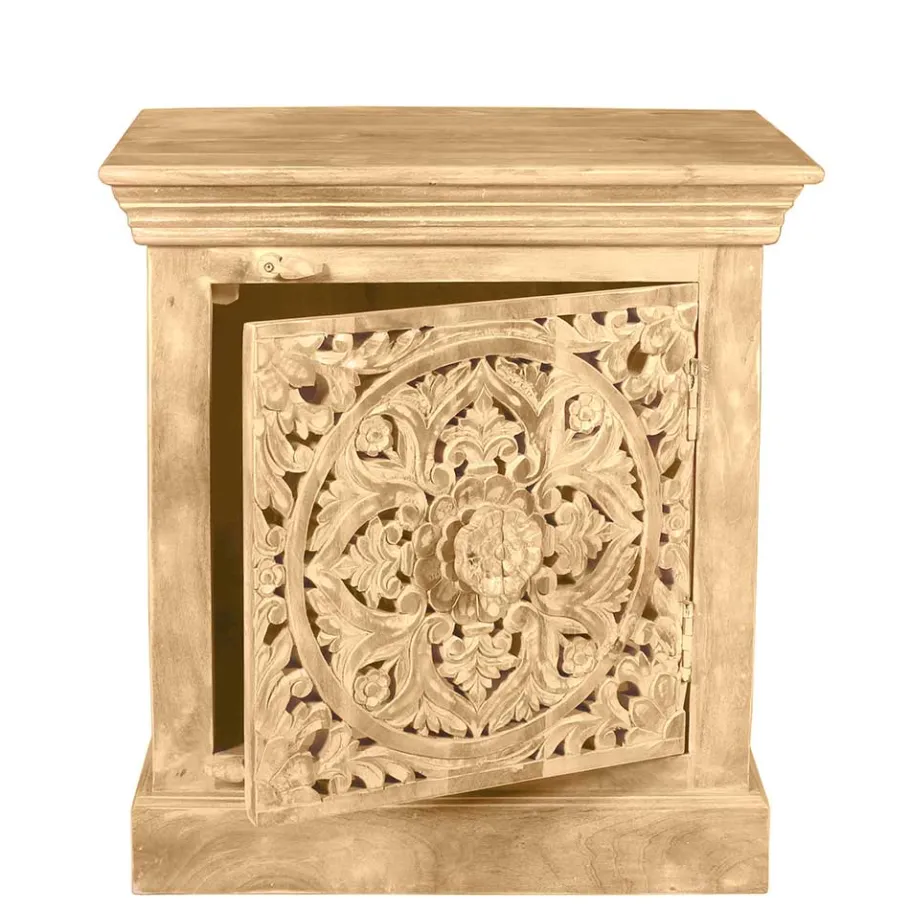 Best 60x65x40 Etho Style Schrank Sandfarben - Runiasa Kommoden