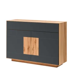 Sale 120x87x40 Flur Kommode in Anthrazit Glas - Mandrey Sideboards