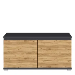 96x40x40 Flurbank mit zwei Türen - Orsecca Sitzbank