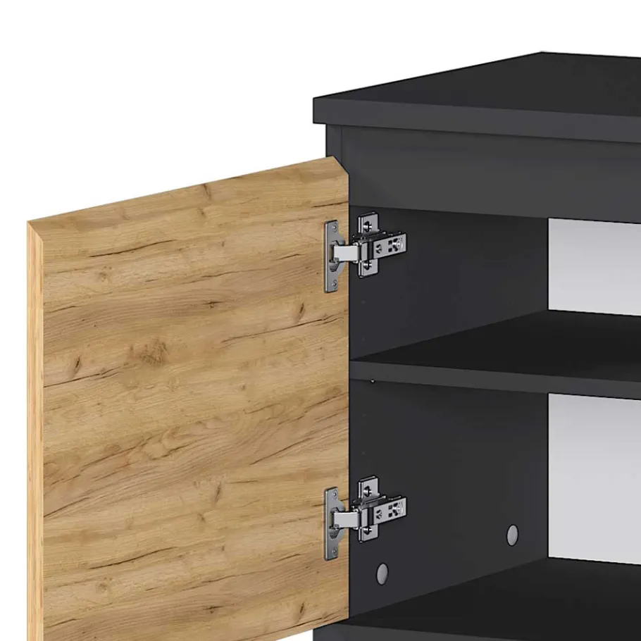 96x40x40 Flurbank mit zwei Türen - Orsecca Sitzbank