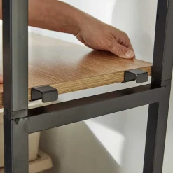 Best 253x210x30 Garderobe - offener Kleiderschrank - Borgetto Garderoben