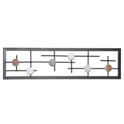 Best 60x16x6 Hängende Garderobe mit 6 Kleiderhaken - Yucio Garderoben