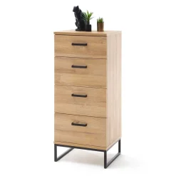 Sale 50x116x44 Hochkommode mit Bügelgestell - Truvisas Kommoden