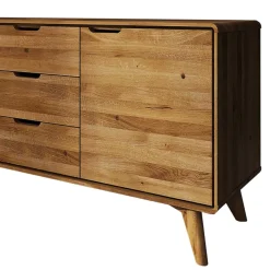 134x63x40 Holz Sideboard aus Wildeiche - Eavy Tv & Hifi-Möbel|Lowboards