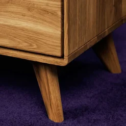 134x63x40 Holz Sideboard aus Wildeiche - Eavy Tv & Hifi-Möbel|Lowboards