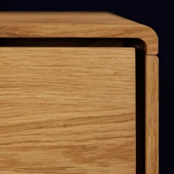 134x63x40 Holz Sideboard aus Wildeiche - Eavy Tv & Hifi-Möbel|Lowboards