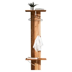 Discount 60x192x28 Holzgarderobe aus Wildeiche - Mandrey Garderoben