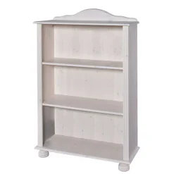 Best 77x116x31 Holzregal im Country Chic aus Kiefer - Oncerta Regale